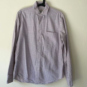 J. Crew checkered button down